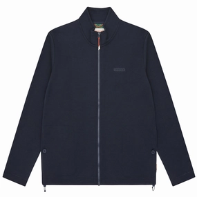Sealskinz Earsham Full Zip Sweater Navy mens long sleeves cheap