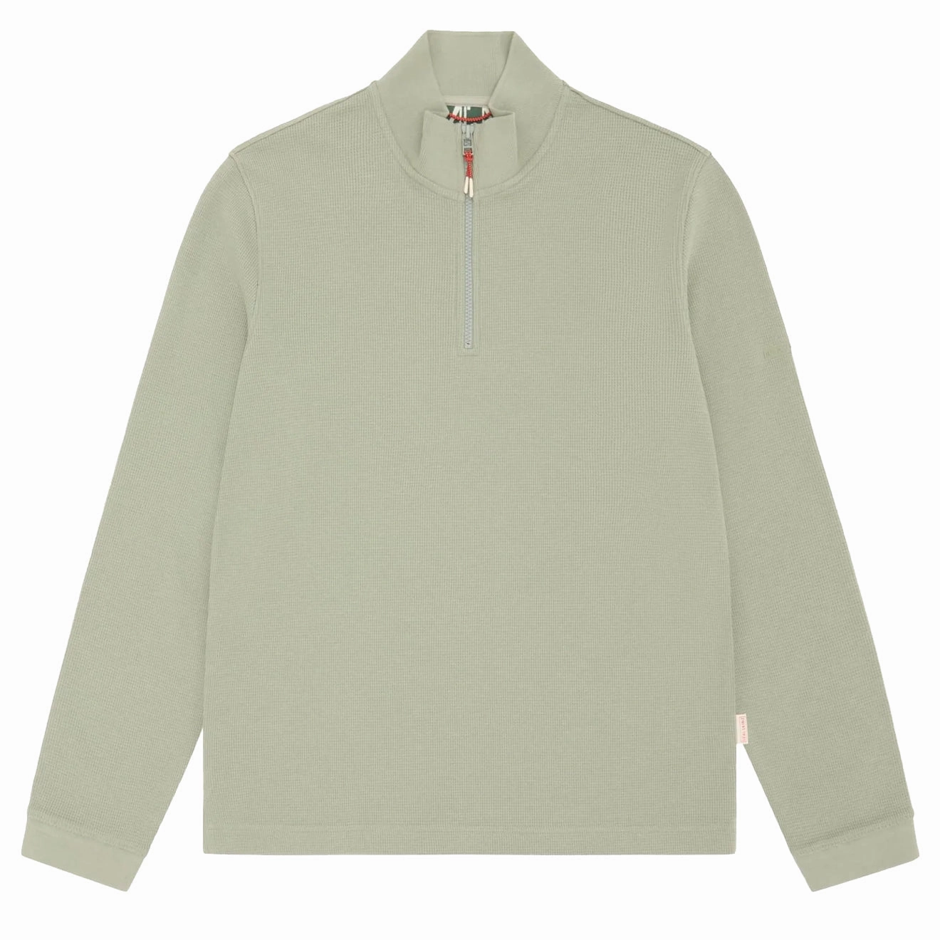 Sealskinz Forncett Long Sleeve Top With Half Zip Green mens sweaters cheap