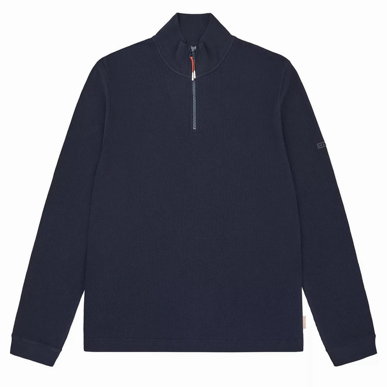 Sealskinz Forncett Long Sleeve Top With Half Zip Navy mens sweaters cheap
