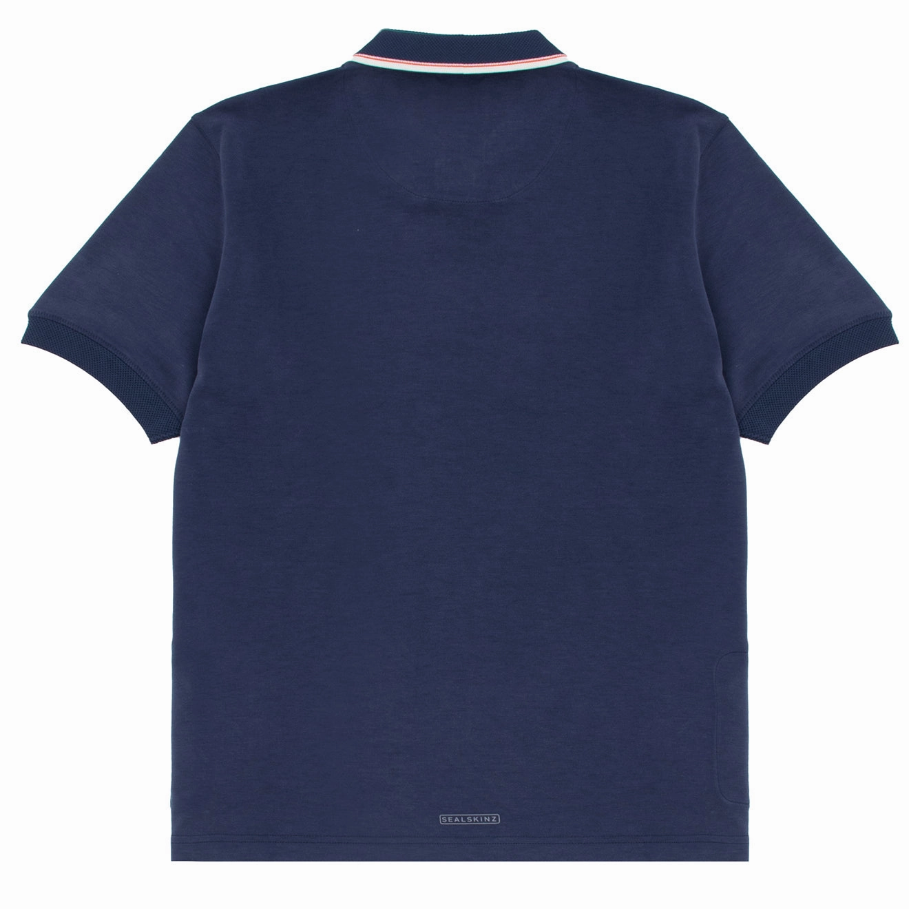 Sealskinz Stalham Polynosic Tipped Collar Polo Shirt Navy
