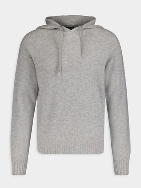 Seamless Cashmere Hoodie Tops Mens - thermal tops