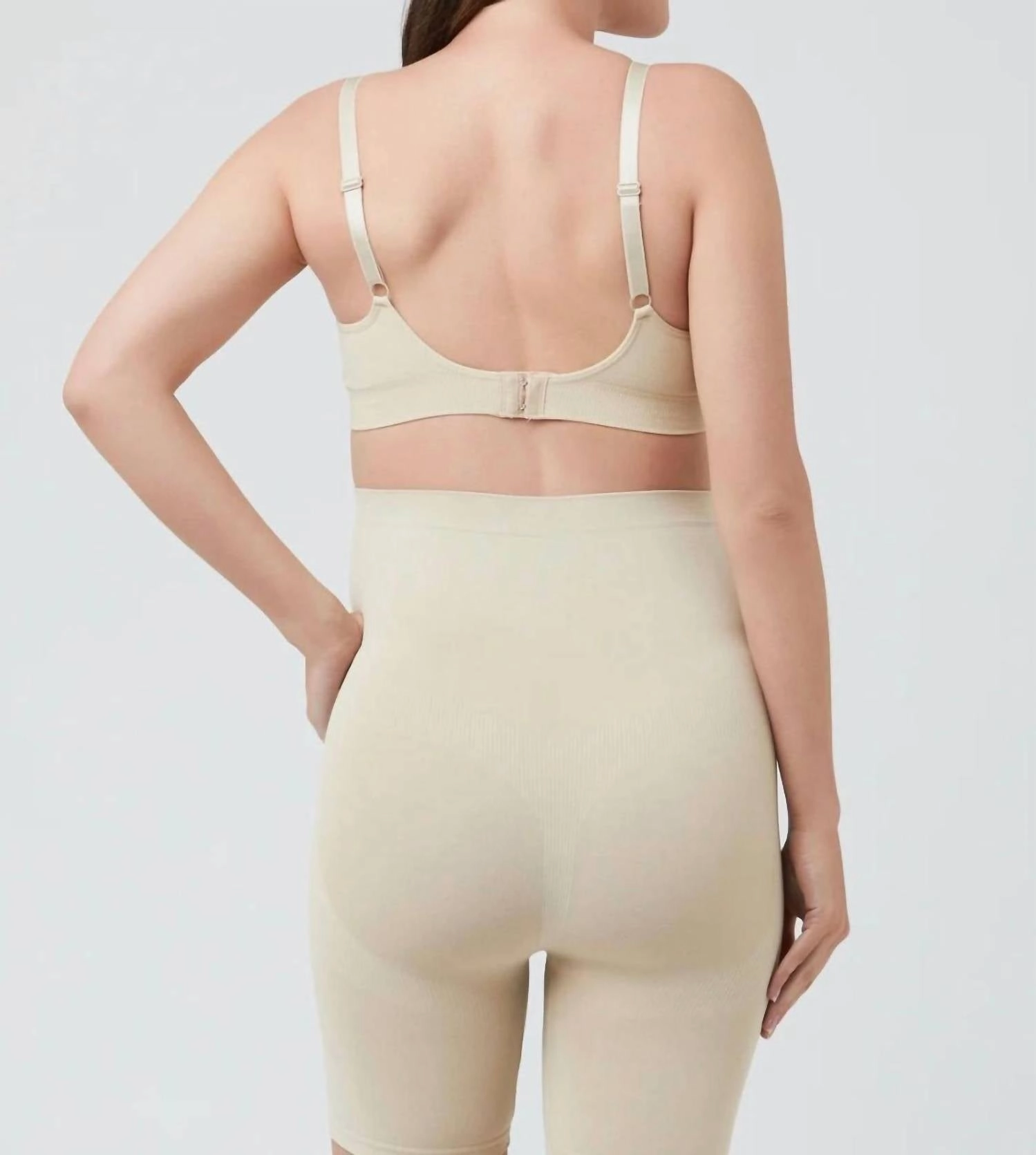 Seamless Nursing Bra In Natural