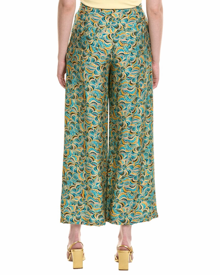 See U Soon Paisley Wide Leg Pant
