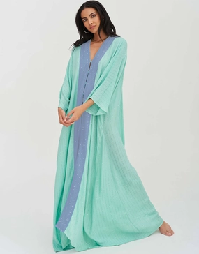 Sequin Kimono - Mint Swim Womens - swimwear sale