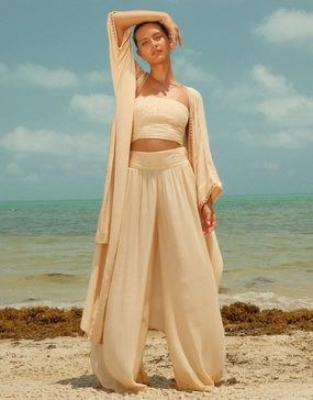 Sequin Palazzo Pants - Melon Swim Womens - bikinis clearance