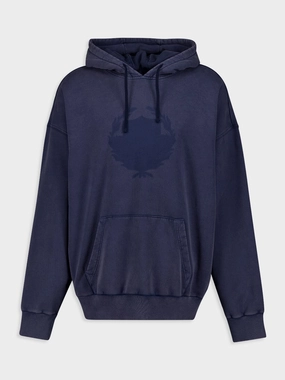 Shadow Oversized Hoodie Tops Mens - thermal tops