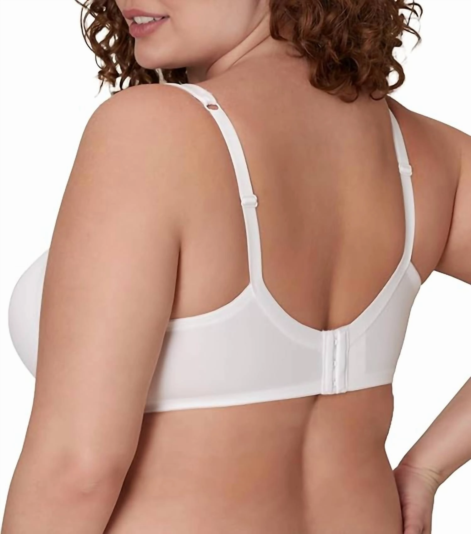 Shape Lined Balconette Wirefree Bra In White