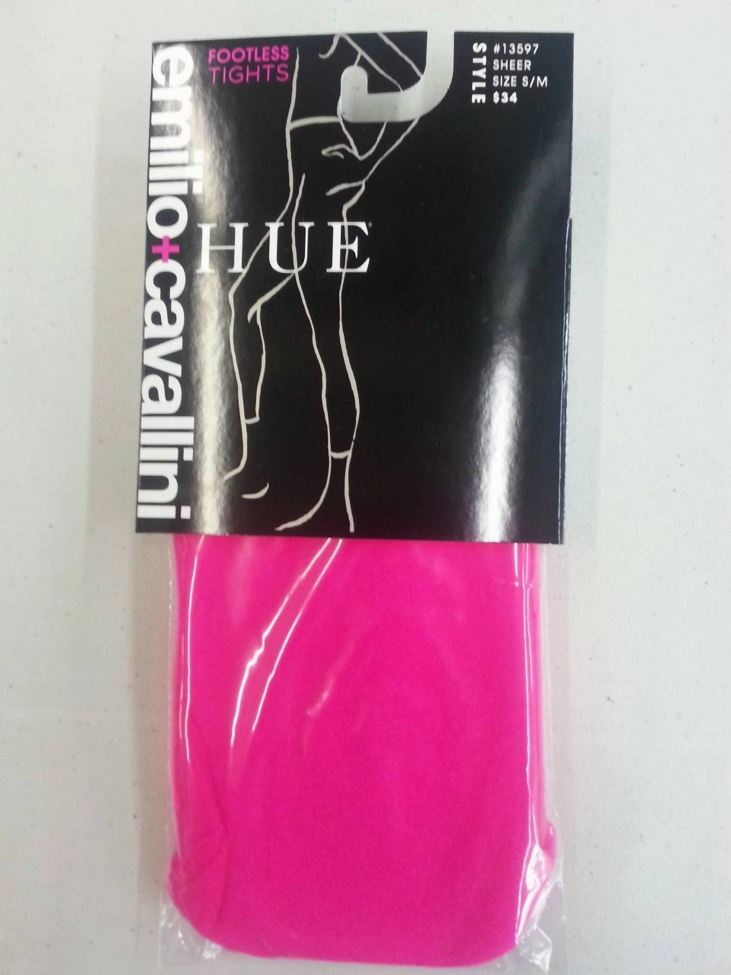 Sheer Footless Tight In Fuchsia