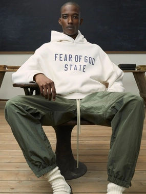 Shell Fleece Hoodie Tops Mens - thermal tops