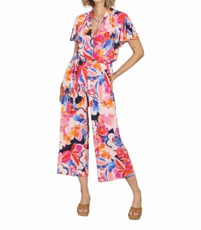 Short Sleeve Jumpsuit In Sinclair womens peg pants deal