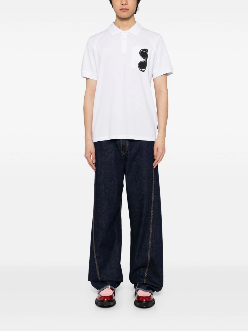 Short-Sleeved Polo Shirt