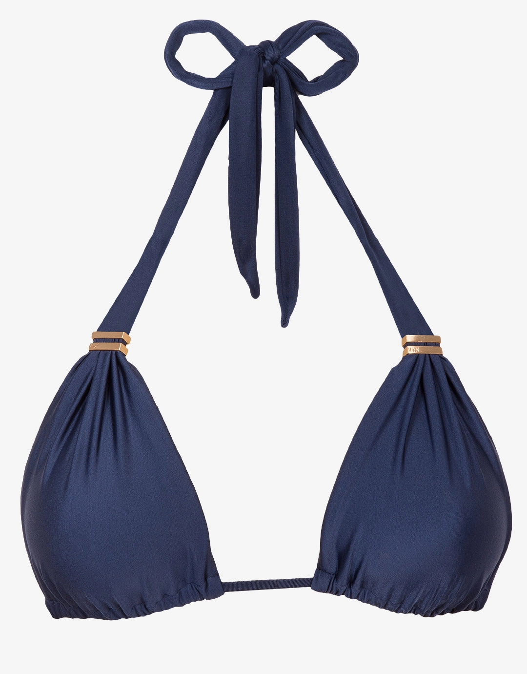 Signature Bia Tube Bikini Top - Navy