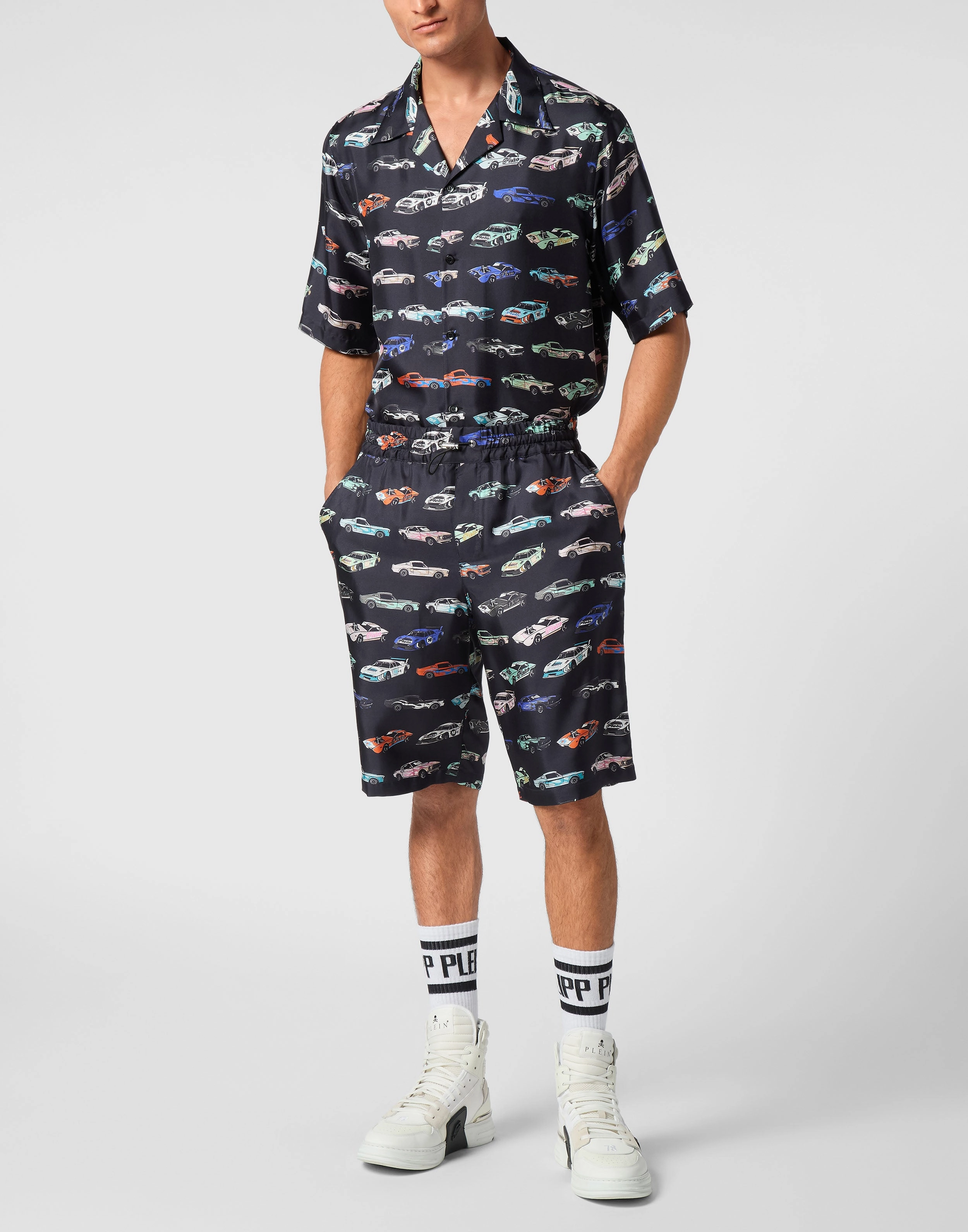 Silk Cool Kid Shorts Cars Racing
