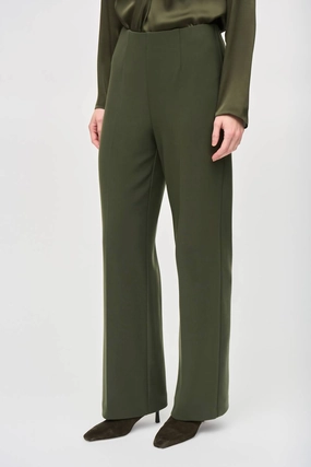 Silky Knit Wide Leg Pant In Iguana womens high-waisted pants online
