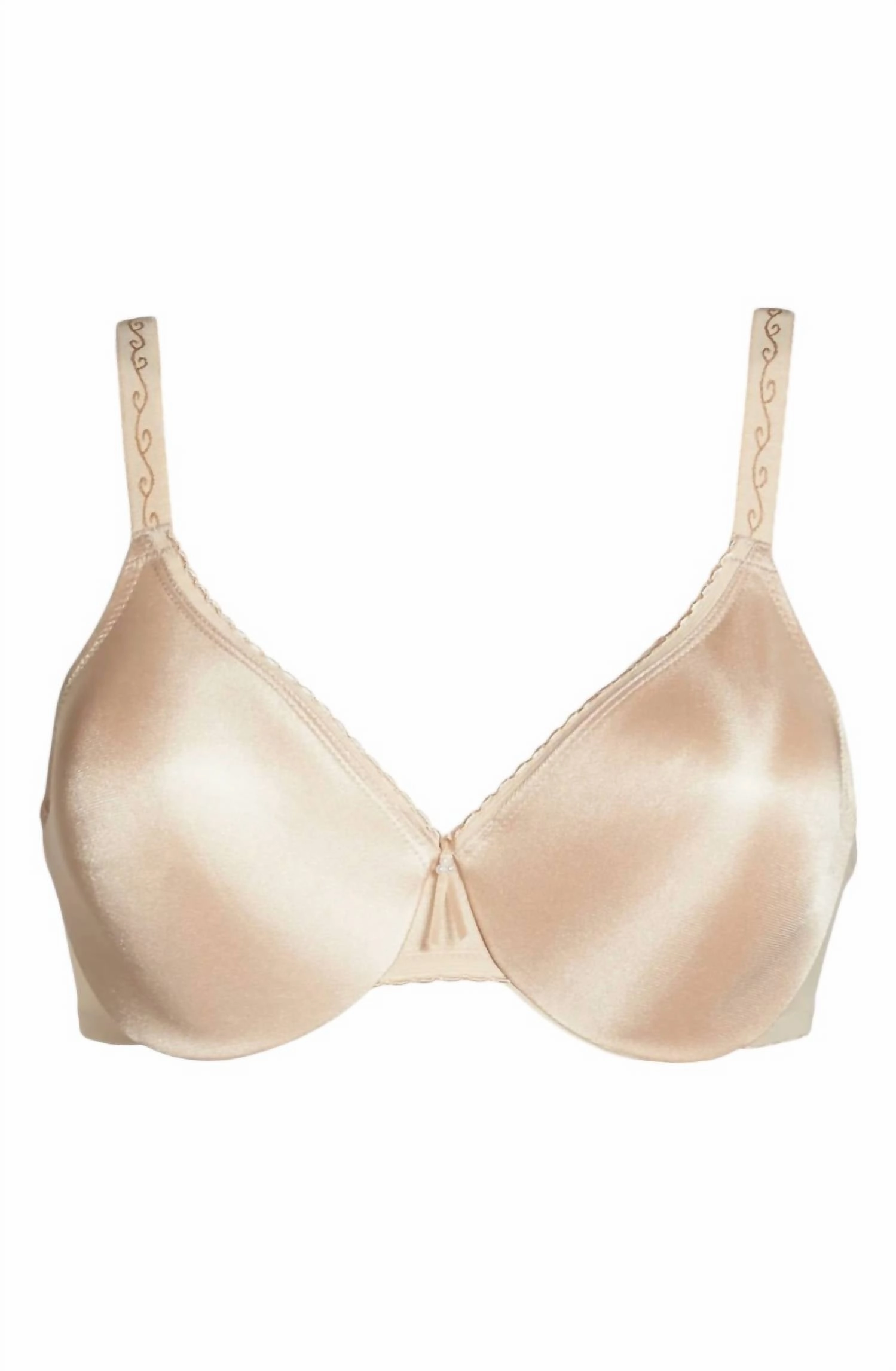Simple Shaping Minimizer Underwire Bra In Nude