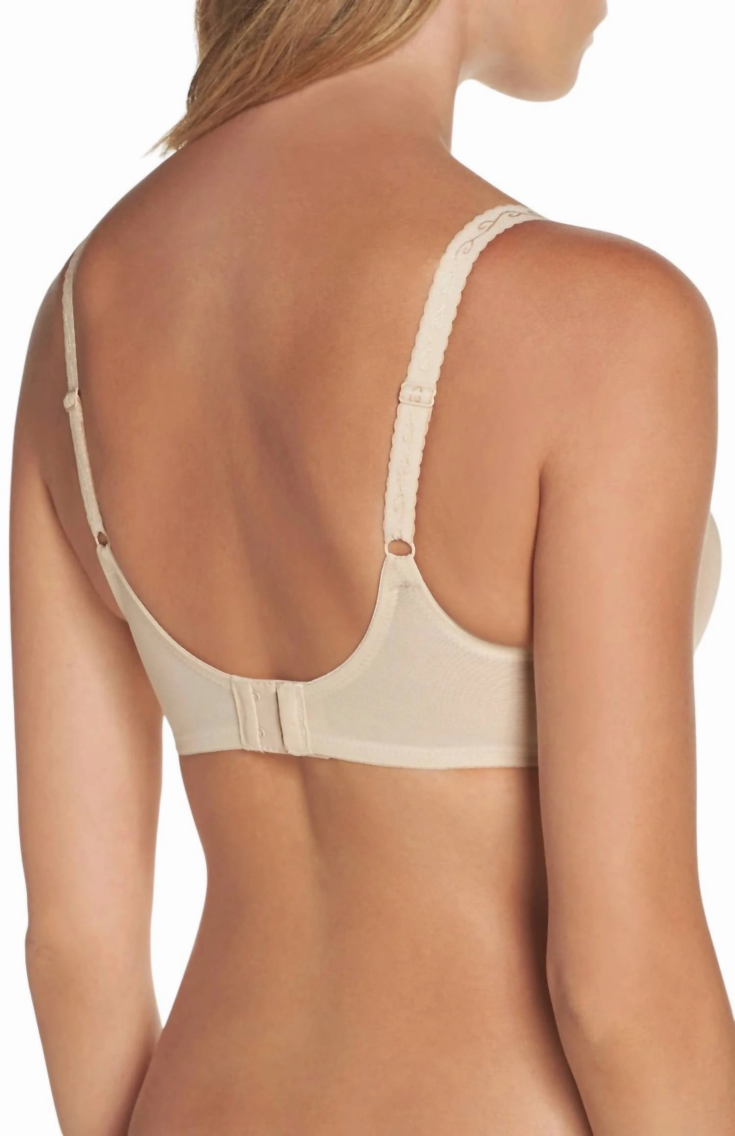 Simple Shaping Minimizer Underwire Bra In Nude