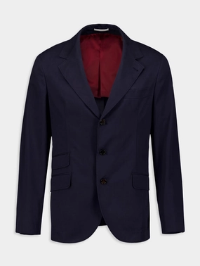 Single-Breasted Cotton Blazer Suits Mens - men's suits outlet
