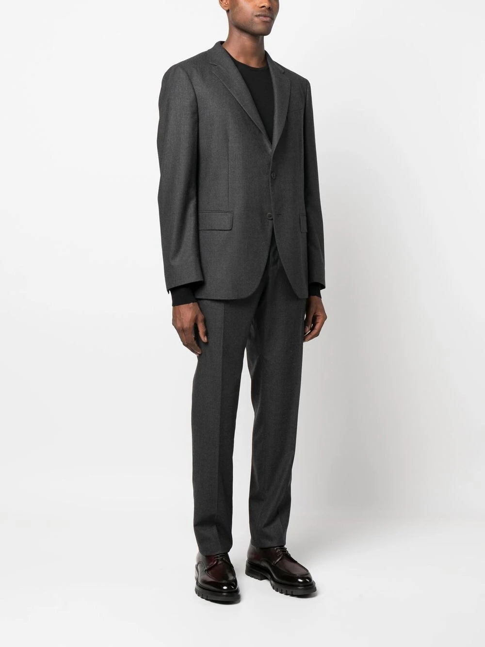 Single-Breasted Virgin-Wool Suit