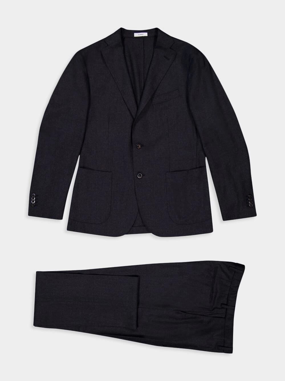 Single-Breasted Virgin-Wool Suit