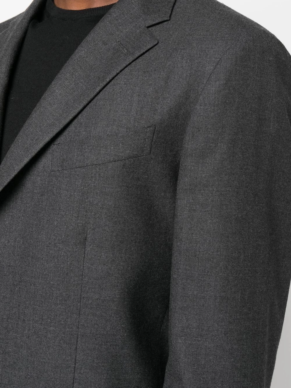 Single-Breasted Virgin-Wool Suit
