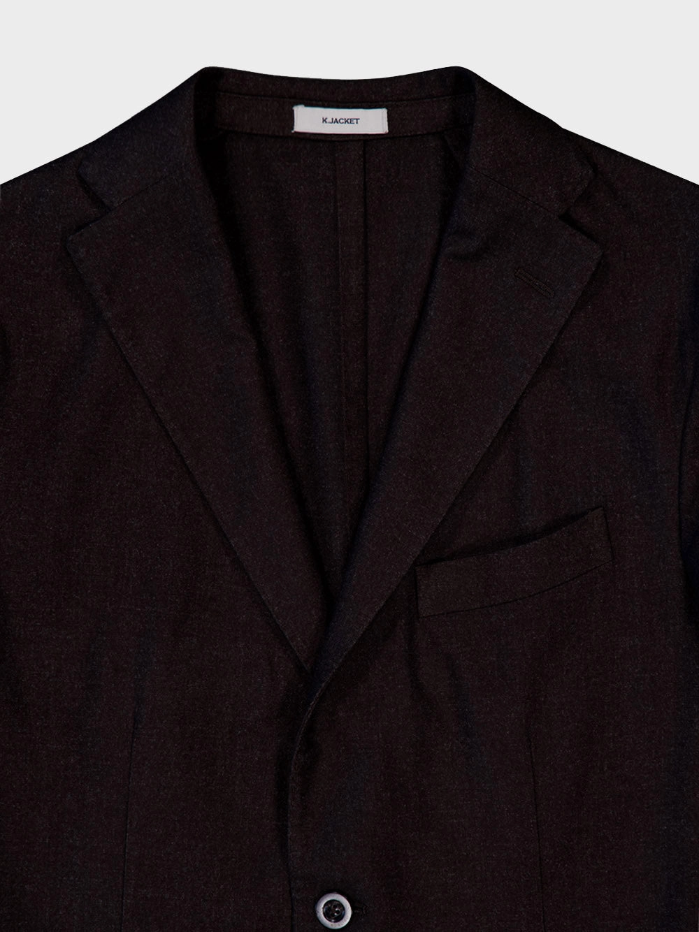 Single-Breasted Wool-Blend Blazer
