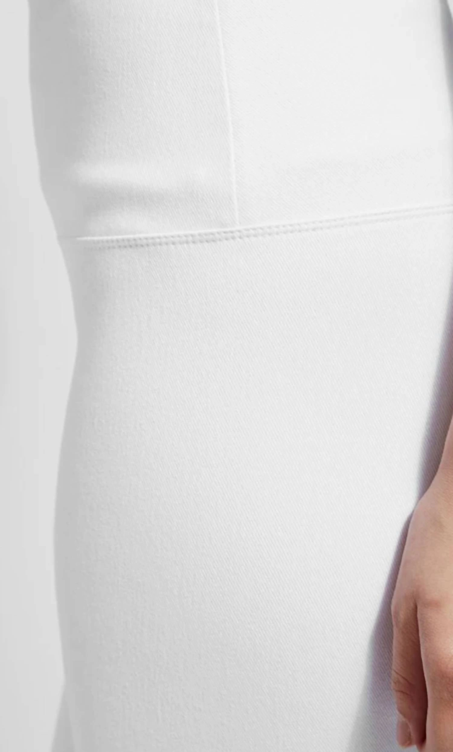 Skinny Denim Legging In White