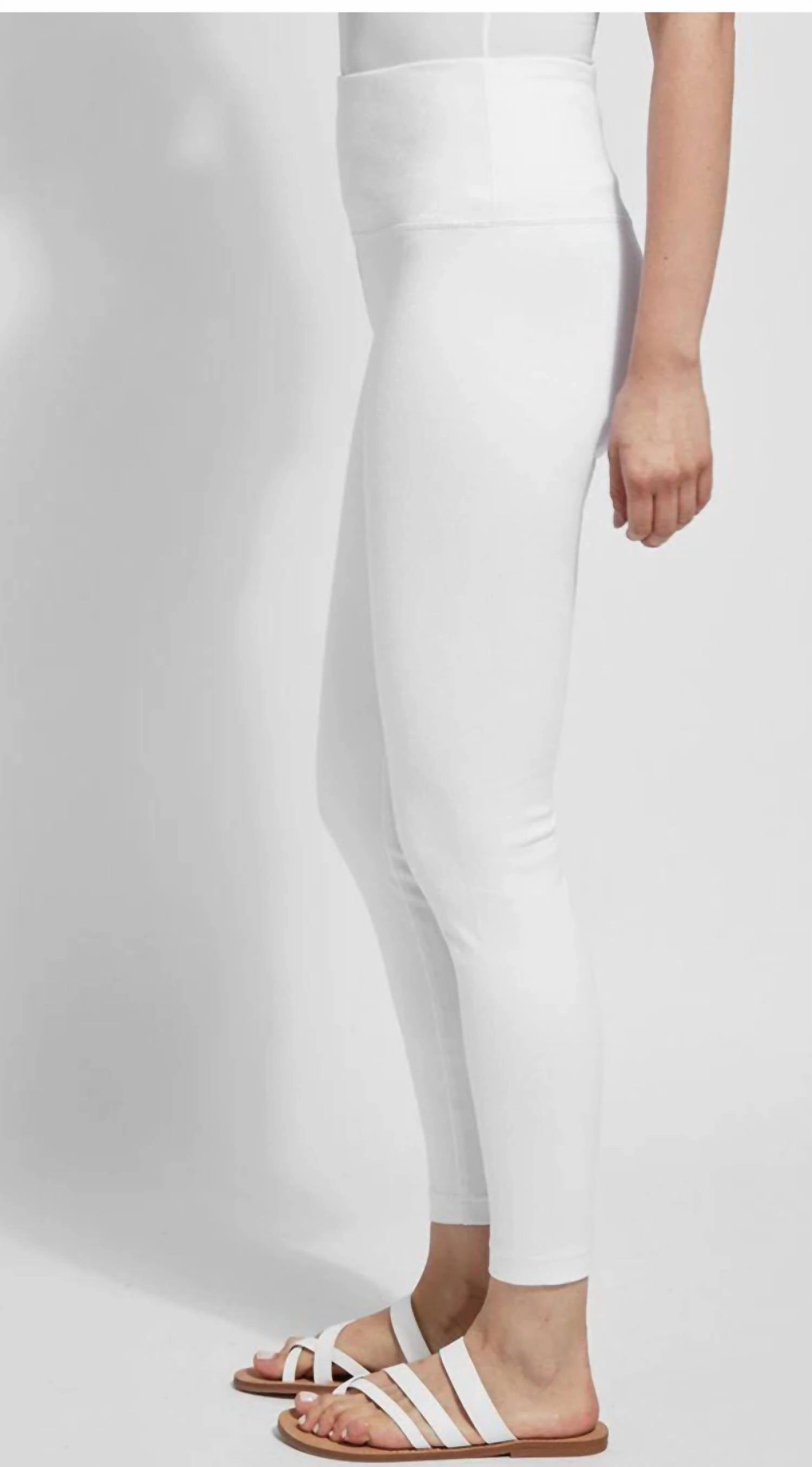 Skinny Denim Legging In White