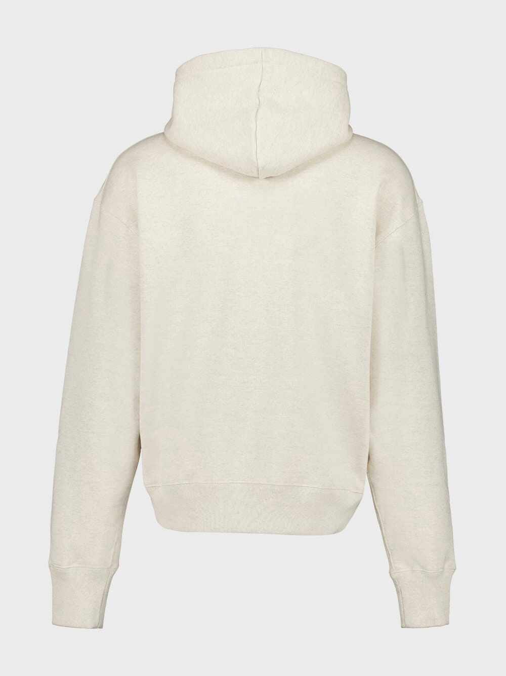Skull Hooded Sweatshirt in Light Ivory