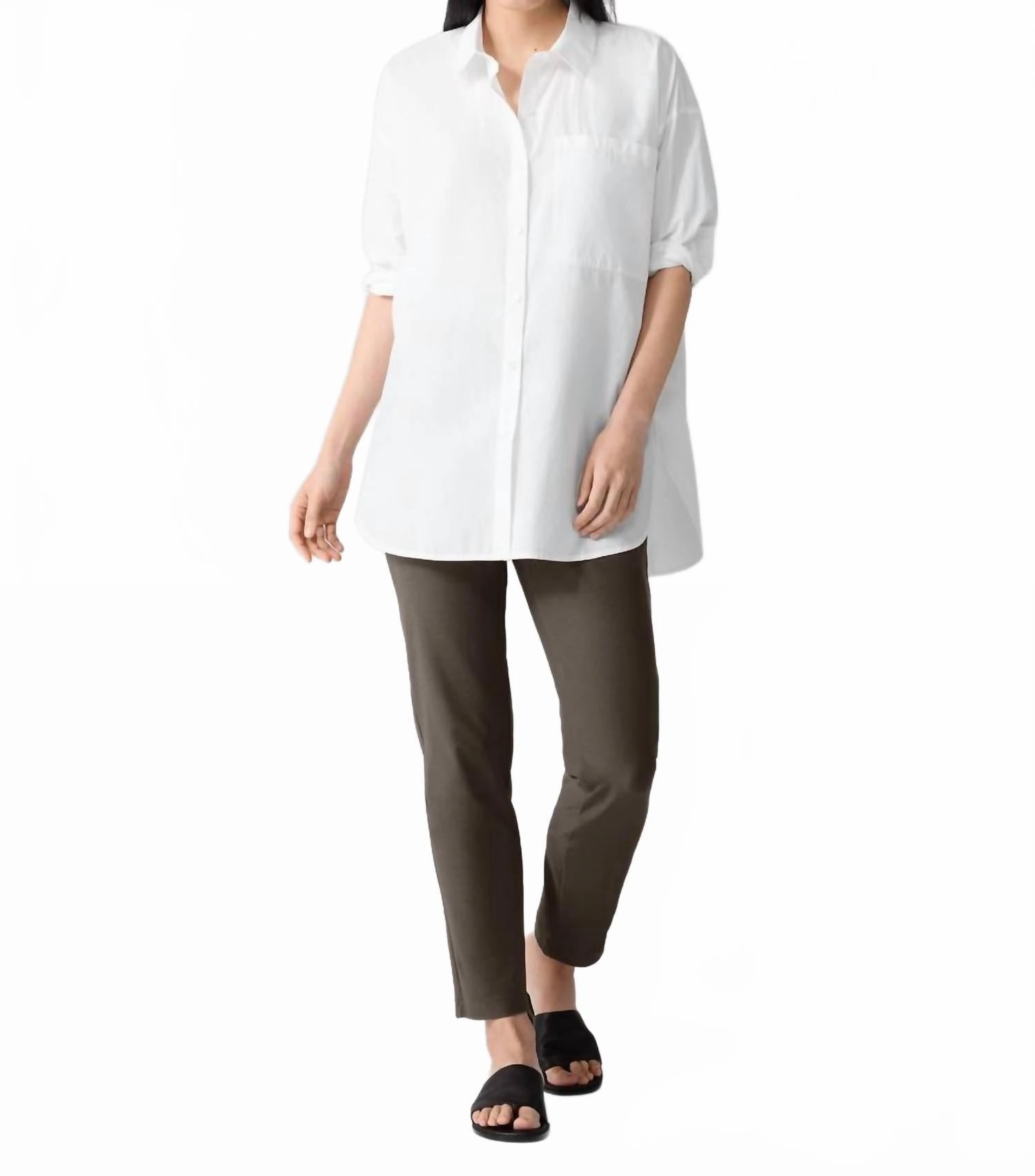 Slim Ankle Pants In Wren