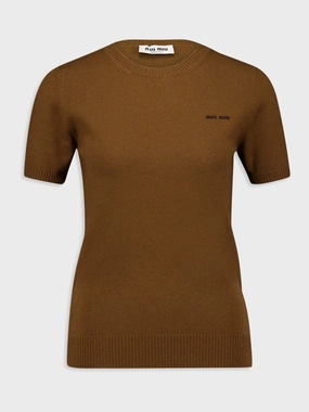 Slim-fit Brown Cashmere Sweater Knitwear Womens - women's knitwear cheap