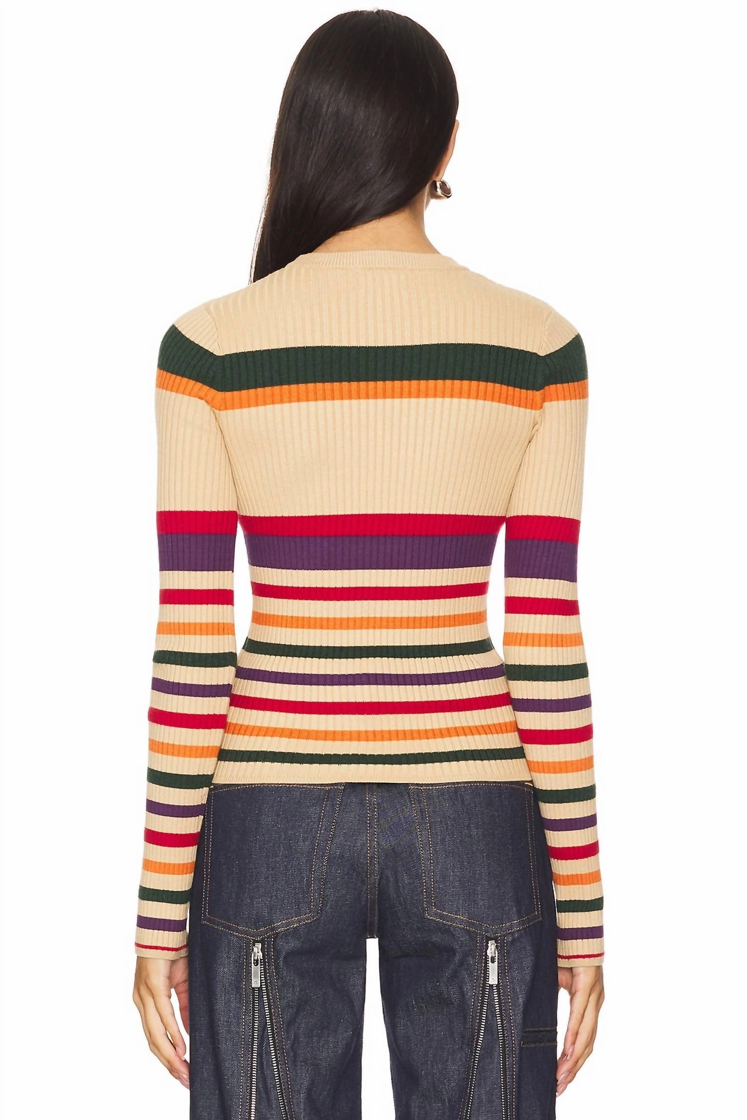 Slopes Sweater In Apres Ski Stripe