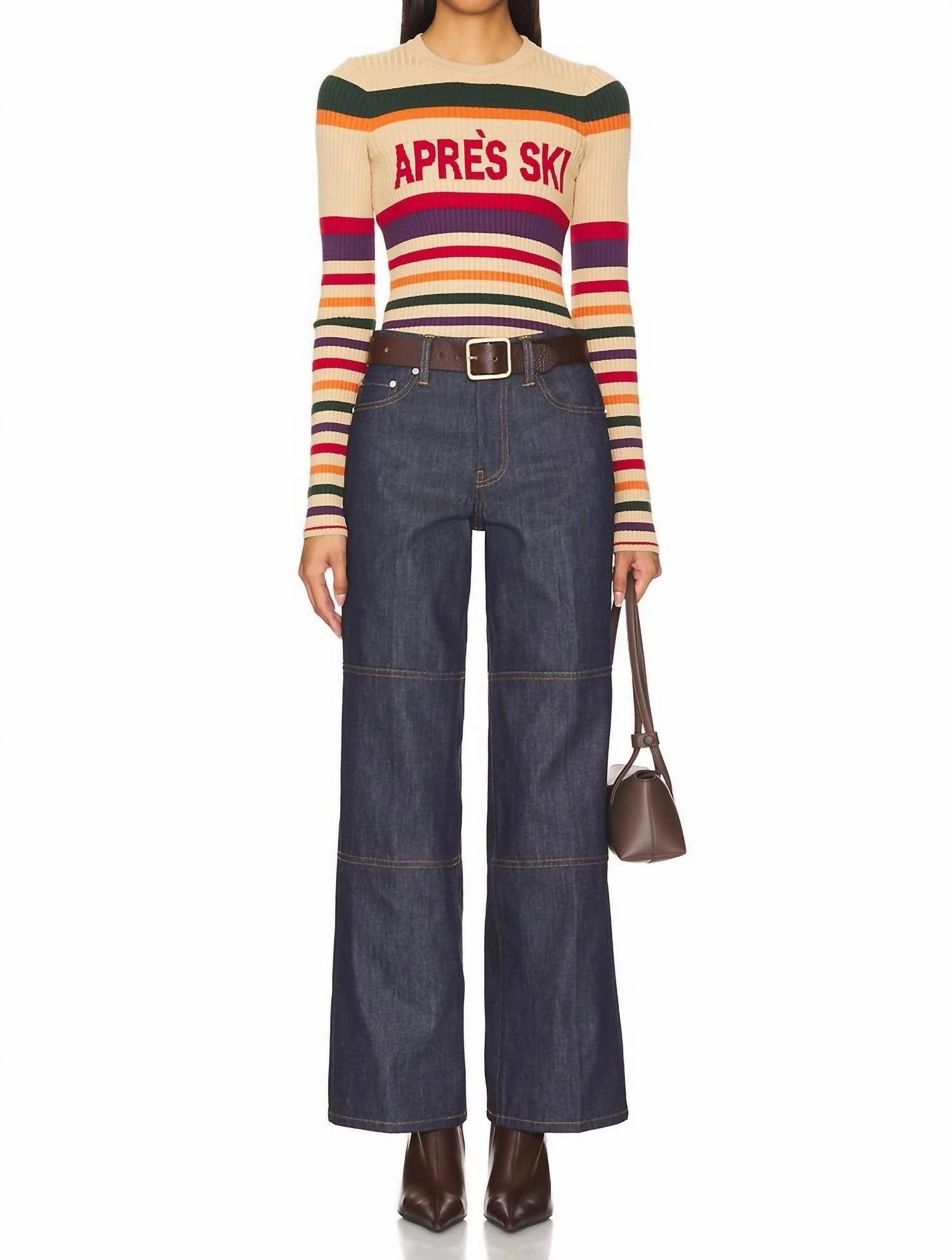 Slopes Sweater In Apres Ski Stripe