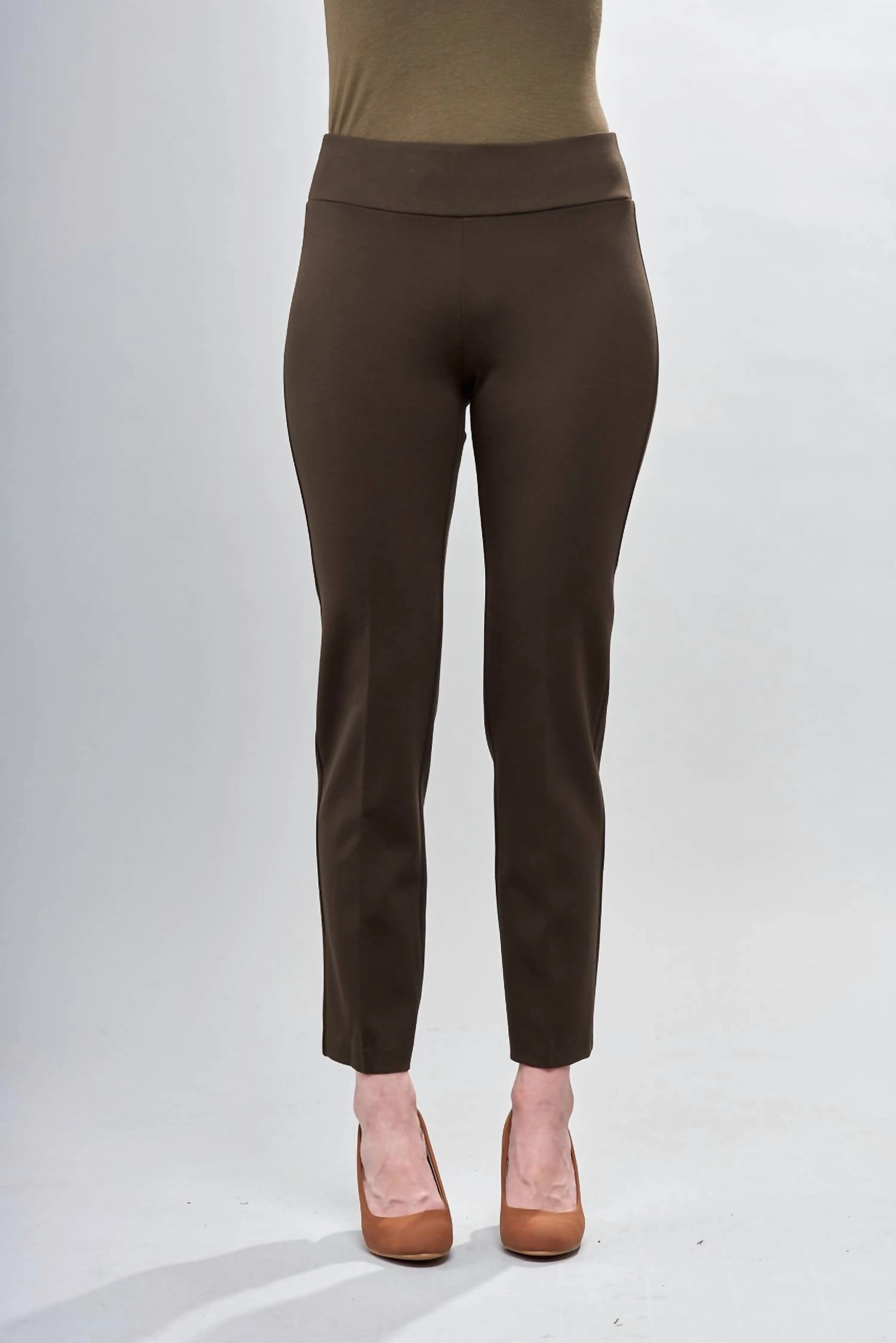 Solid Scuba 28 Inseam Straight Pants In Heather Grey