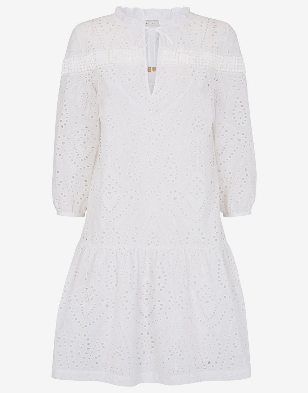 Solta Broderie Anglaise Dress - White Swim Womens - swimwear sale