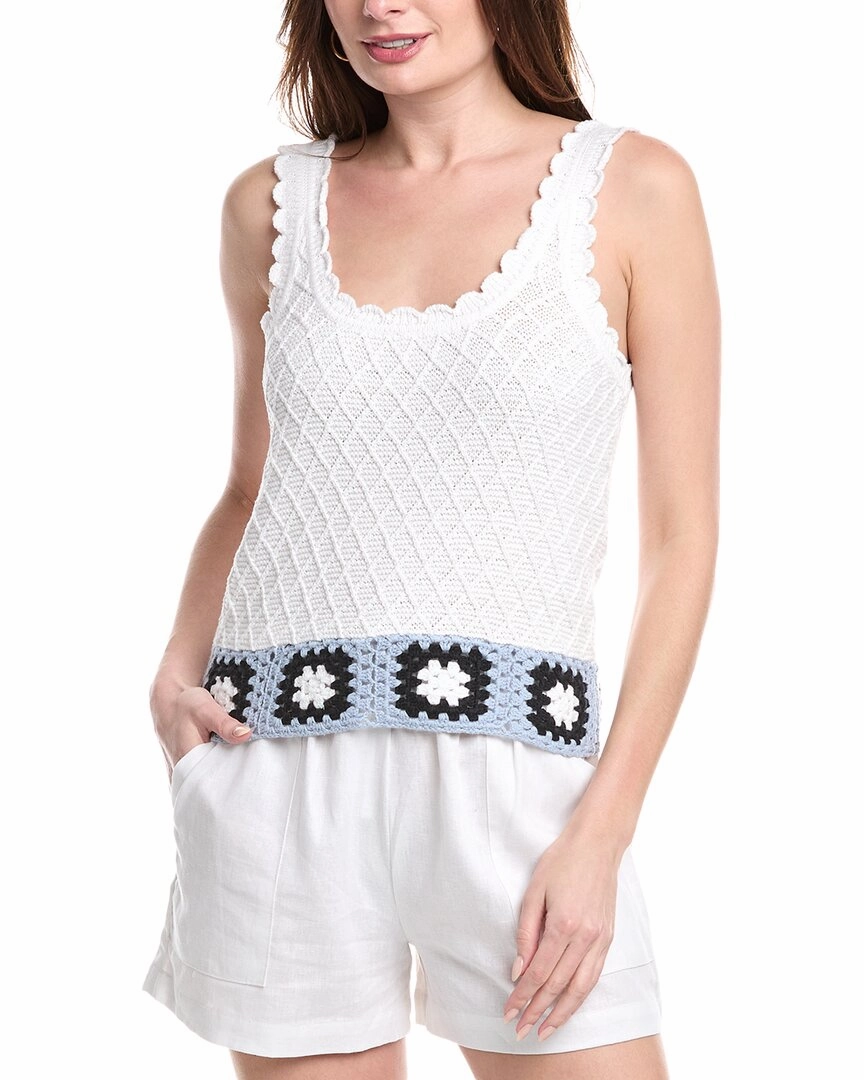 Splendid Sonia Sweater Tank Tops Womens - puff-sleeve tops