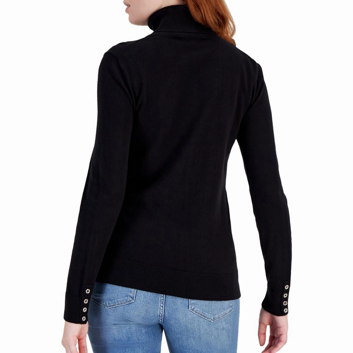 Stella Womens Logo Comfy Turtleneck Sweater