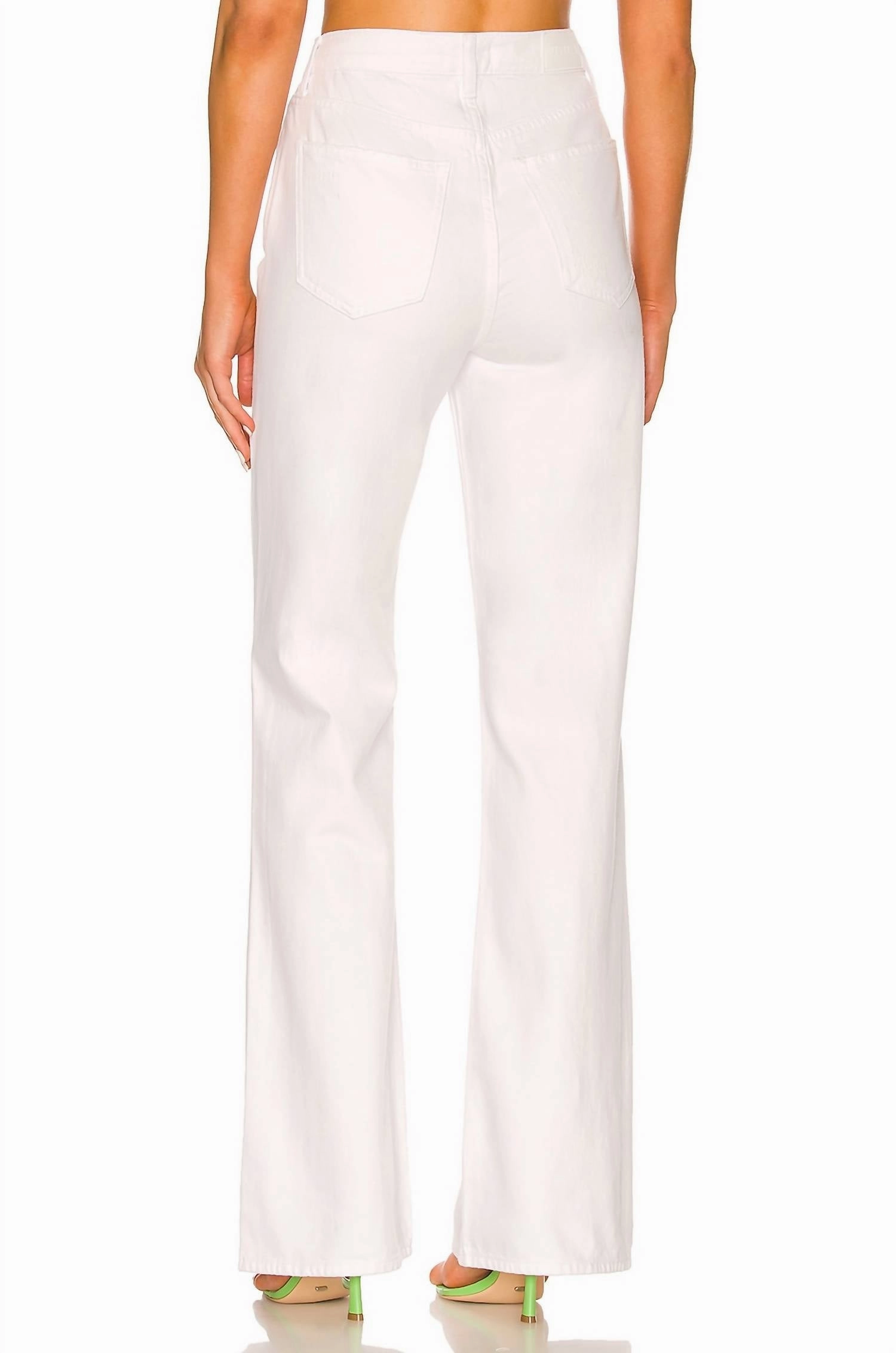 Stevie High Rise Wide Leg In Polarize