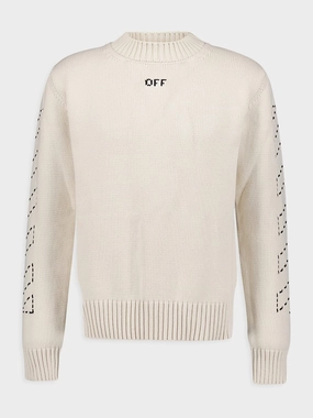 Stitch Arr Diags Knit Jumper Knitwear Mens - men's sweaters sale