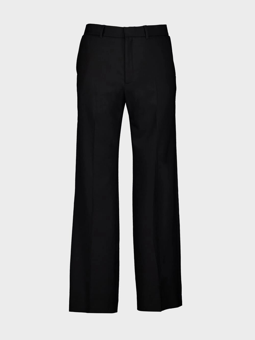 Straight-Leg Wool Trousers Suits Mens - men's suits outlet