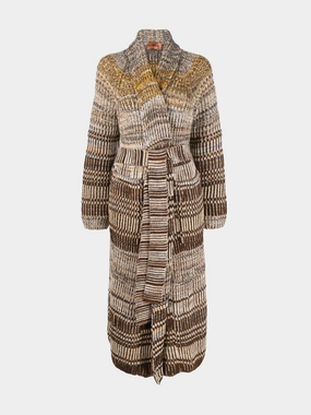 Striped Coat Knitwear Womens - women's knitwear cheap