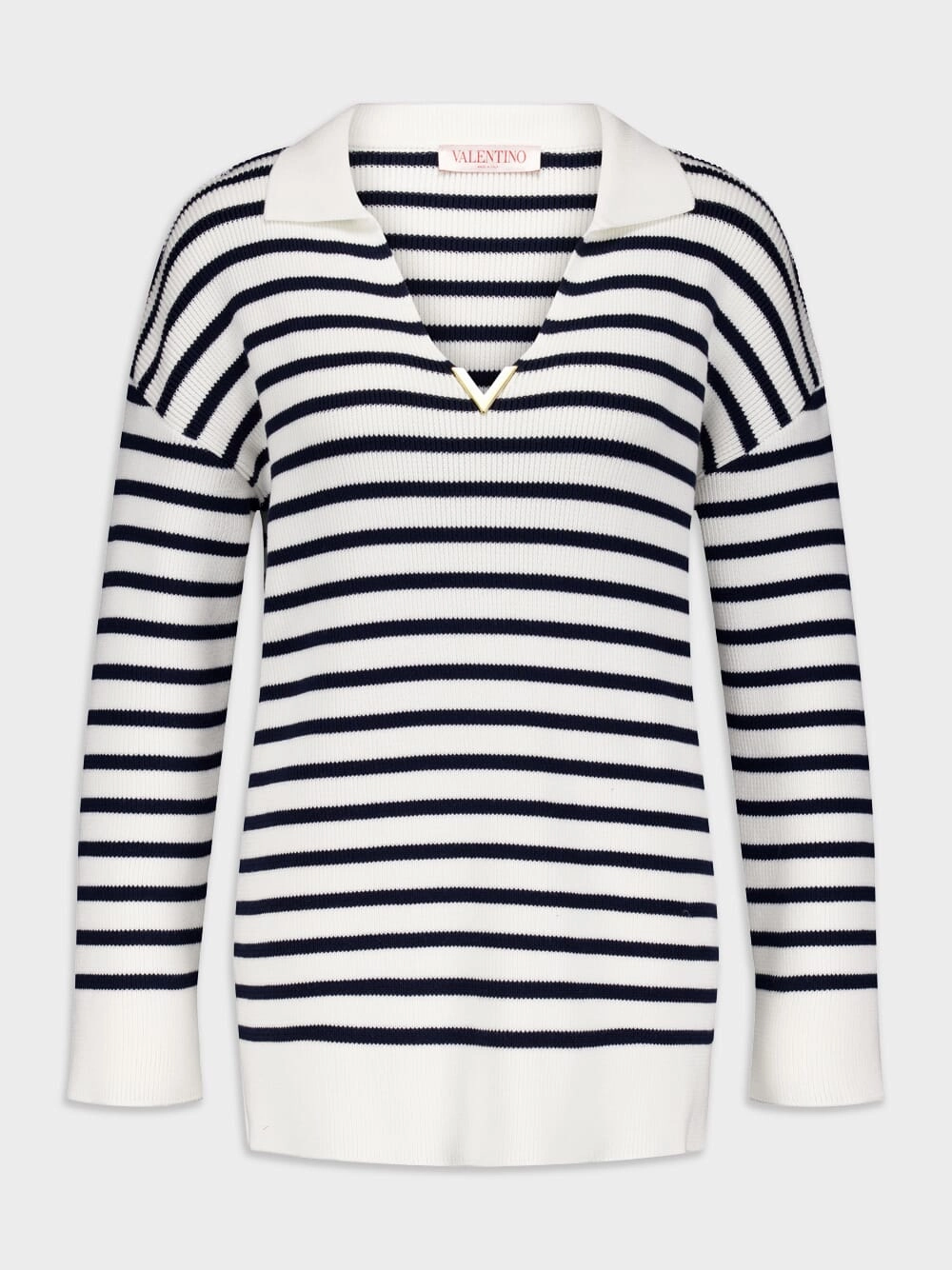 Striped Cotton Jumper Knitwear Womens - women's knitwear cheap