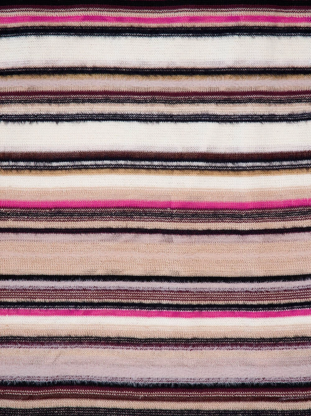Striped Jacquard-Knit Maxi Dress