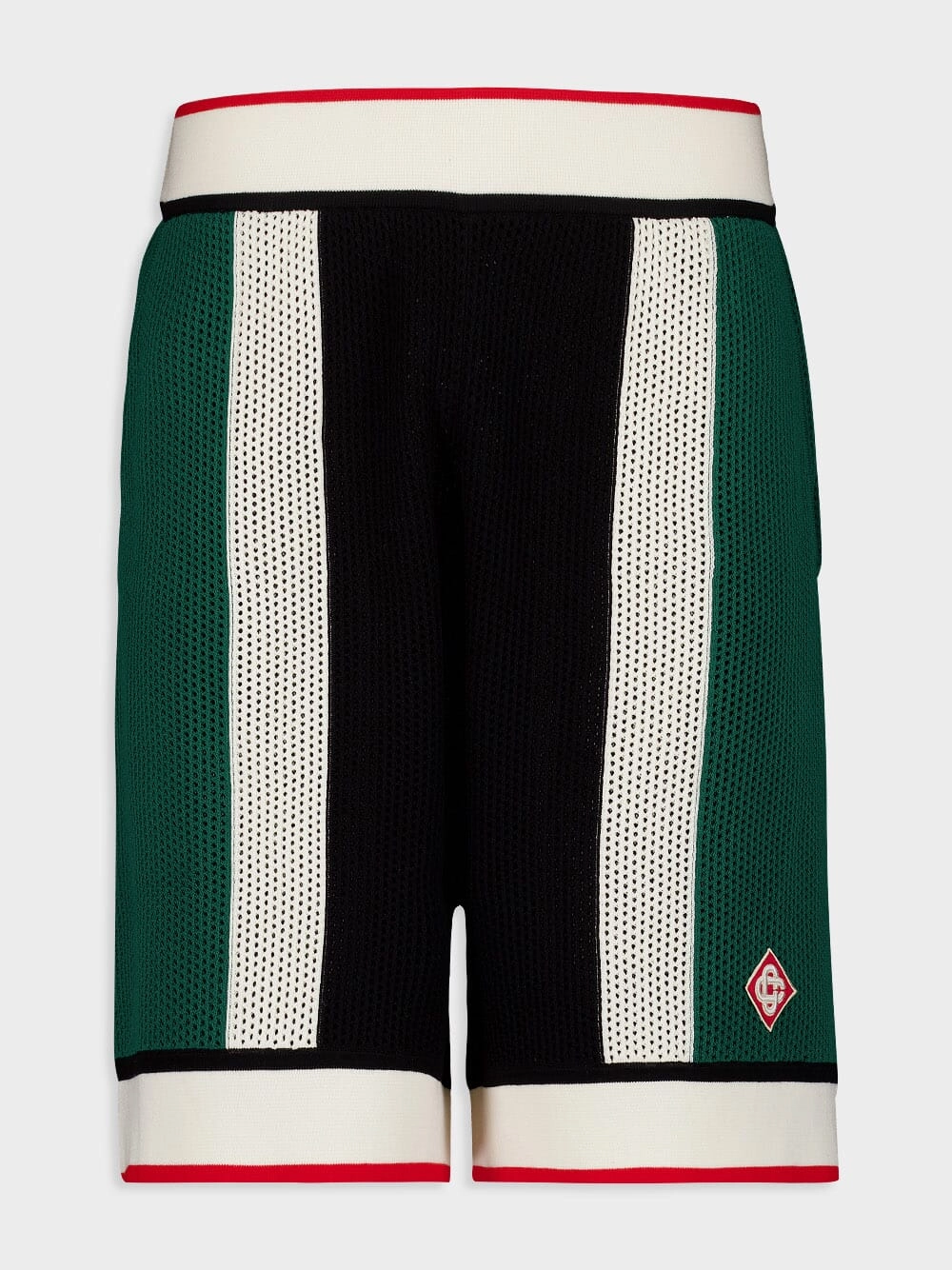 Striped Mesh Shorts Knitwear Mens - men's sweaters sale