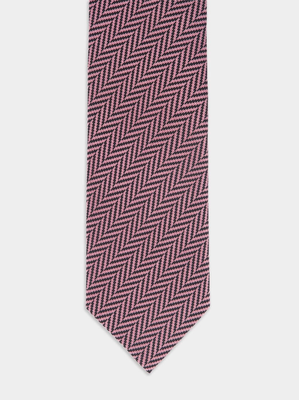 Striped Motif Tie