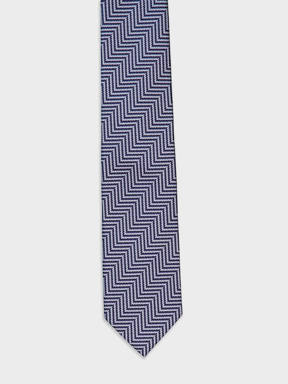 Striped Motif Tie