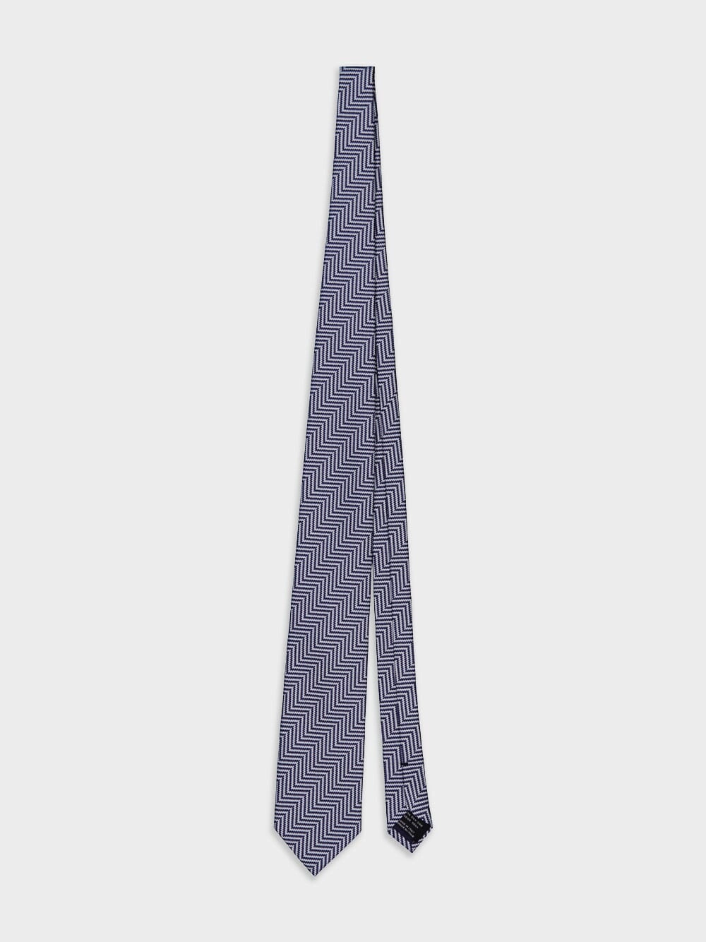 Striped Motif Tie