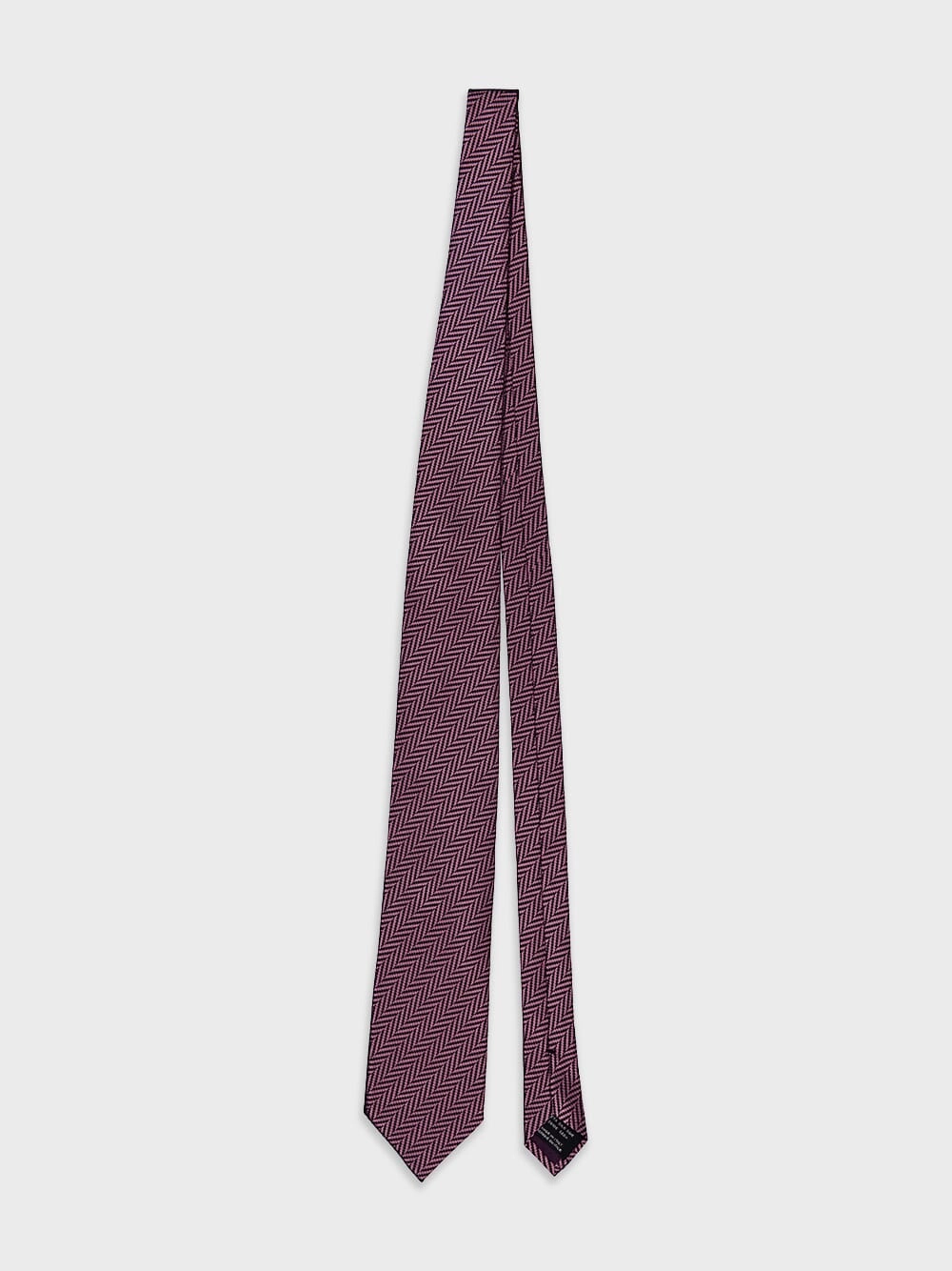 Striped Motif Tie