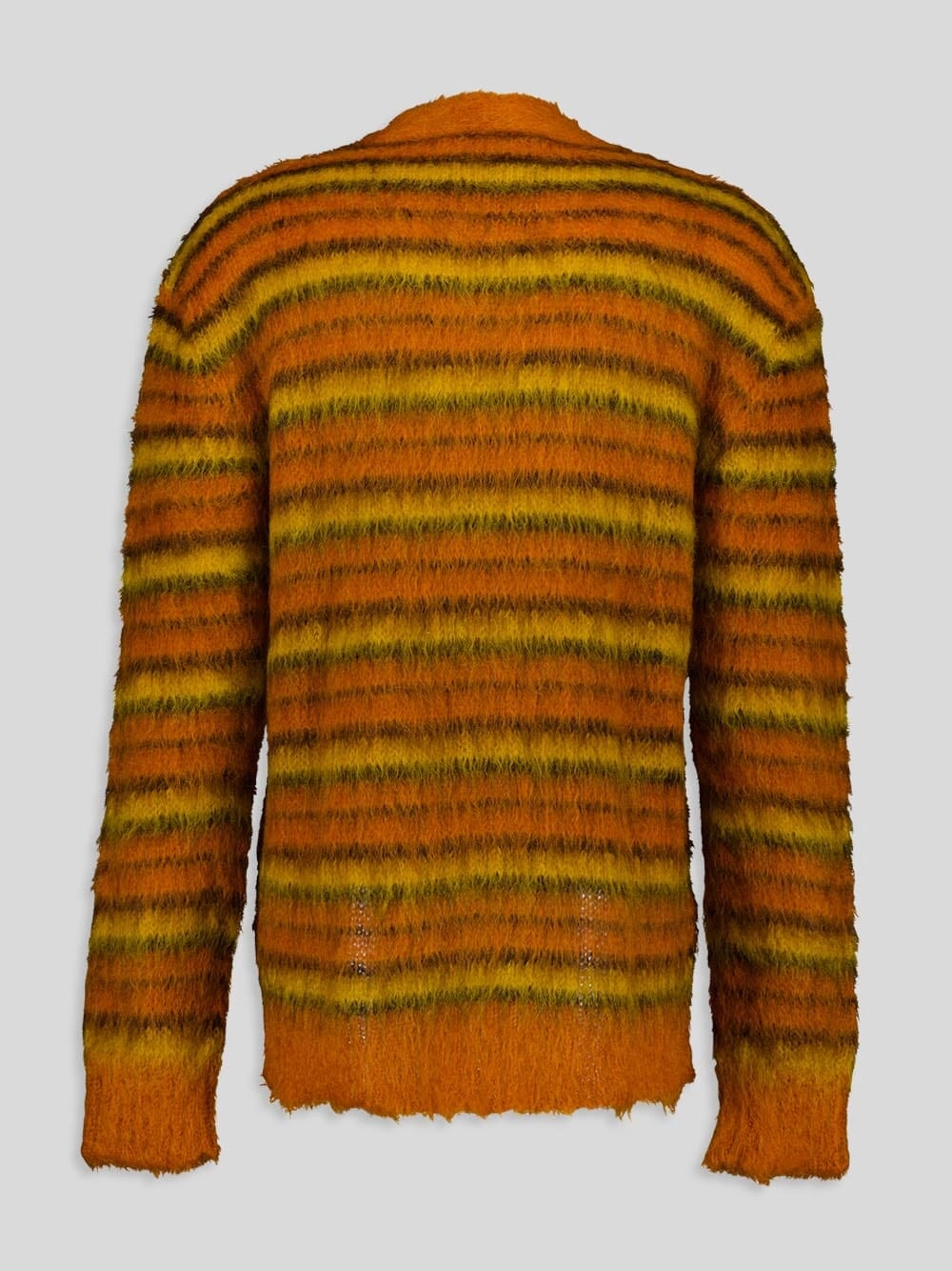 Striped V-Neck Cardigan