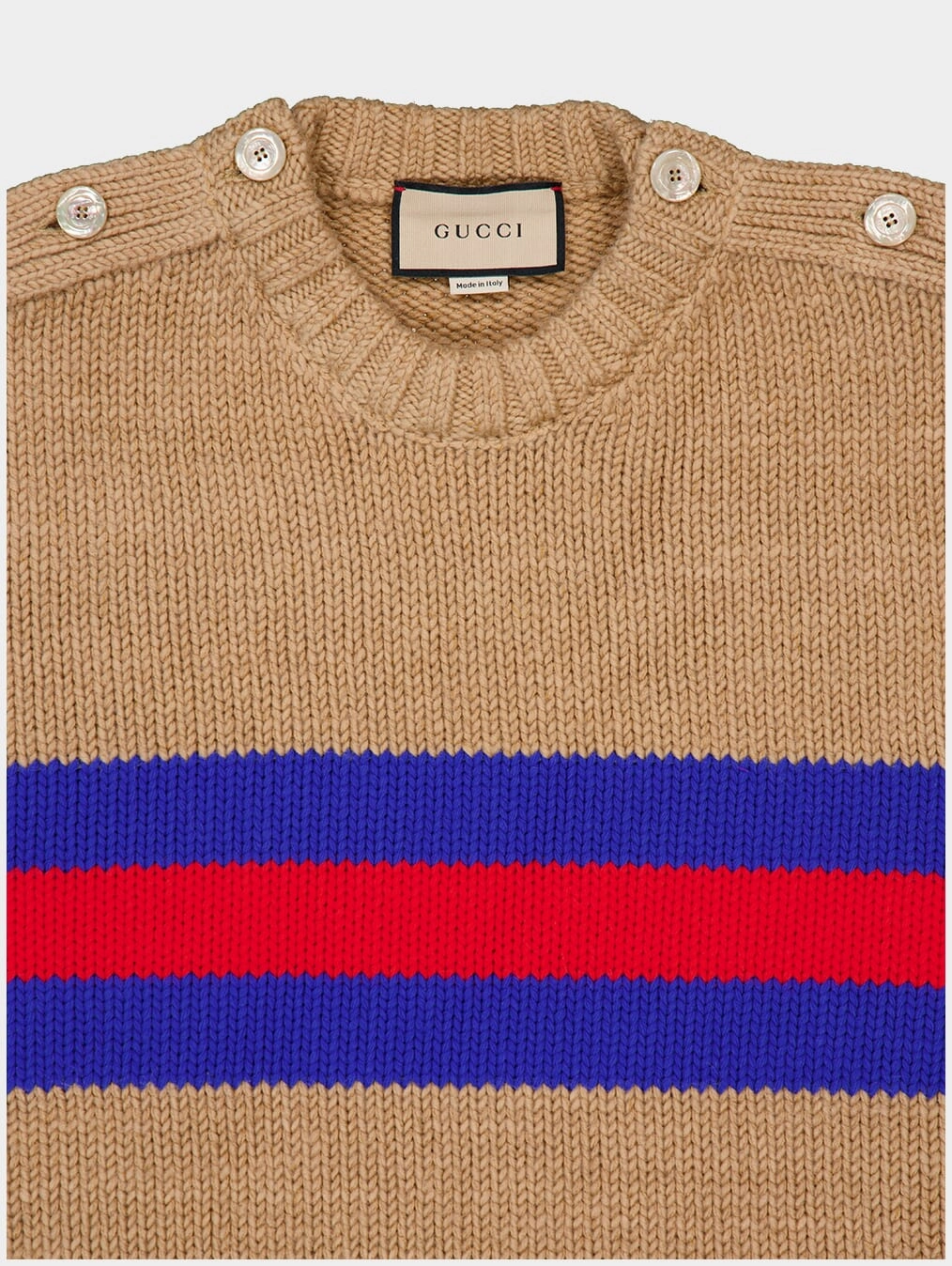 Striped Wool Mohair Jumper