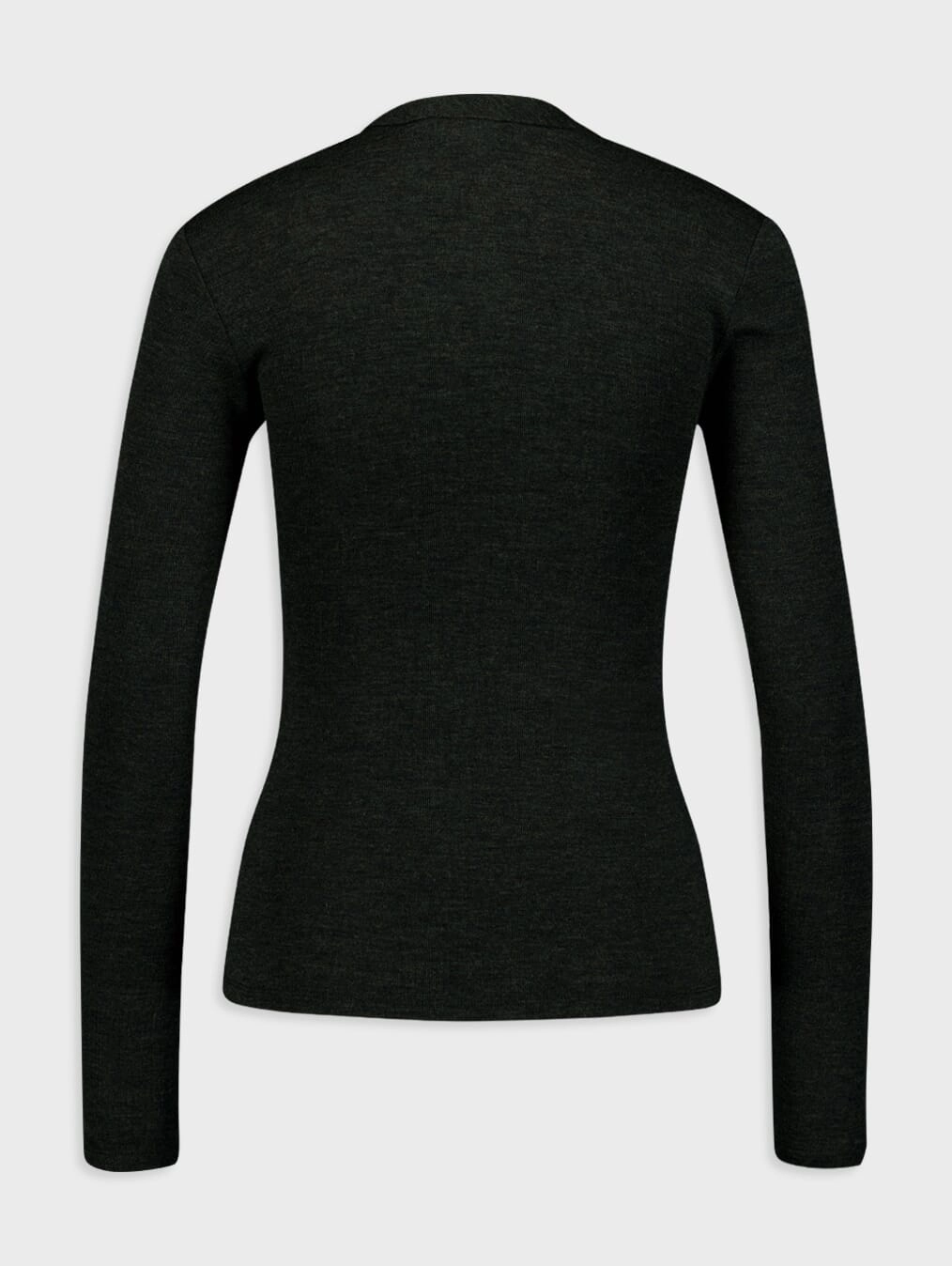 Stud-Embellished Draped Knitted Top